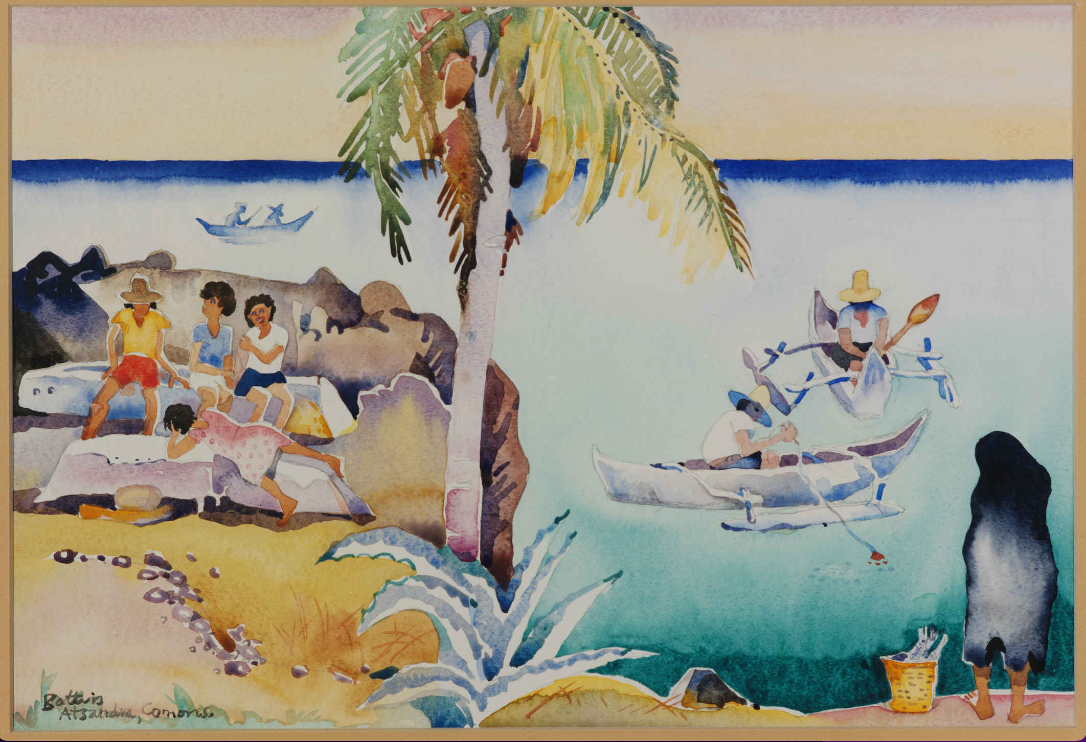 Comoros  Beach Placemat