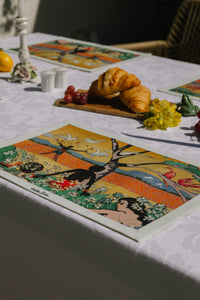 Boy Feeding Placemat