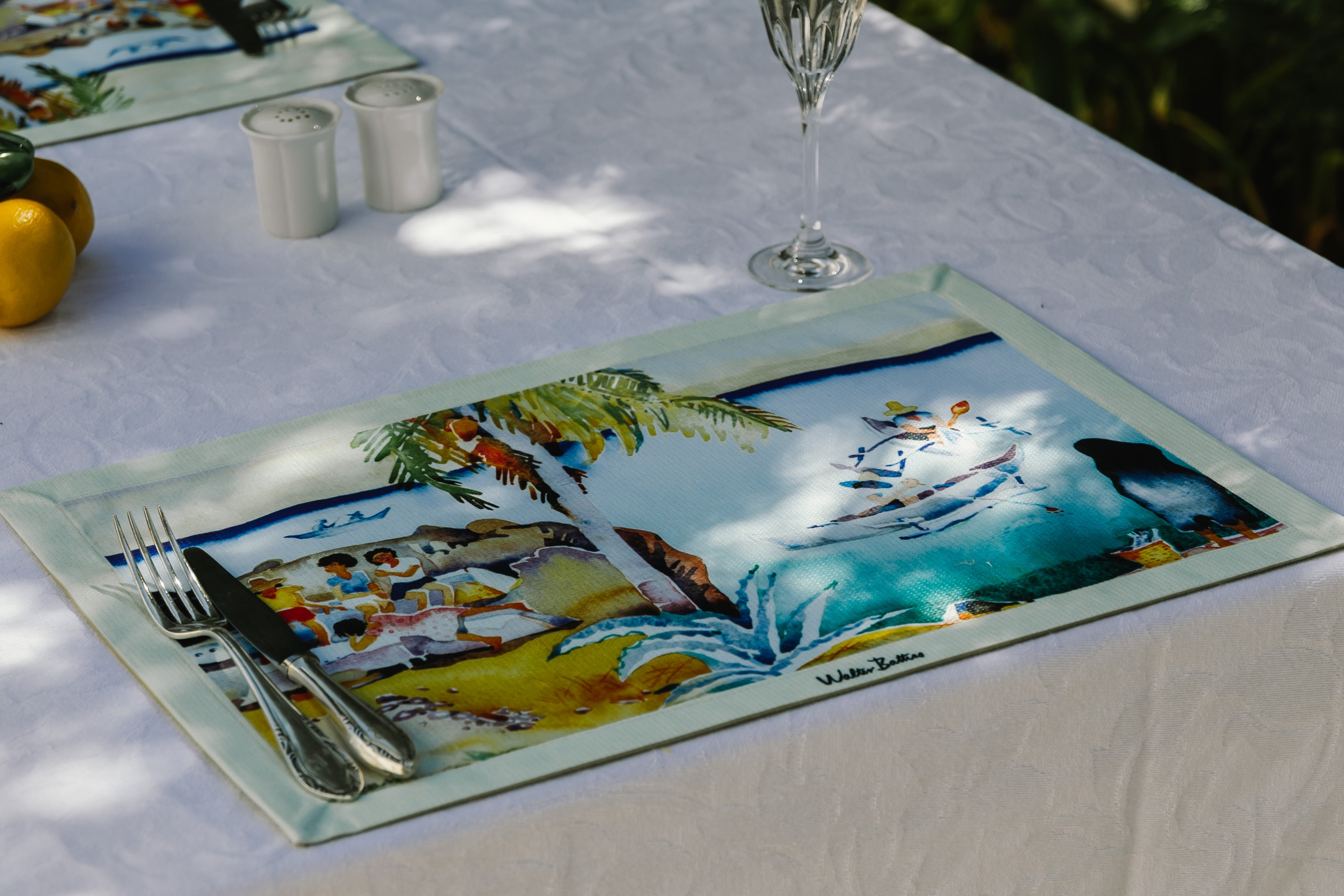 Comoros  Beach Placemat